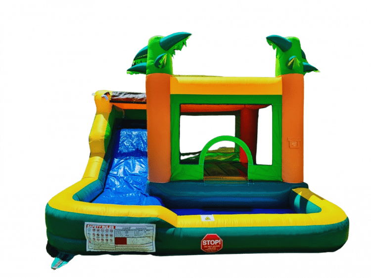 Tropical Breeze Bounce House Wet or Dry