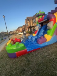 IMG 1226 1748374090 Mega Block Bounce House Combo - Dual lane