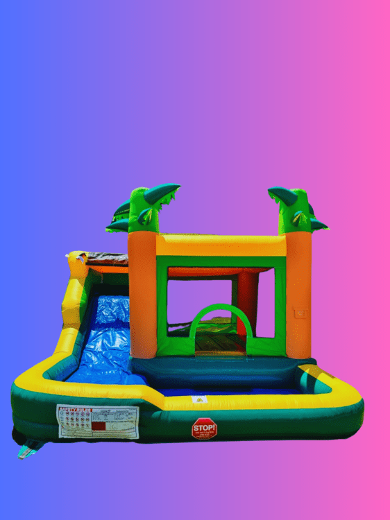 Tropical Breeze Bounce House Wet or Dry