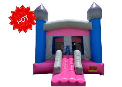 Hot20Item Pink20Princess 1749952671 Princess Bounce House 13X13