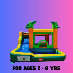 Tropical Breeze Bounce House Wet or Dry
